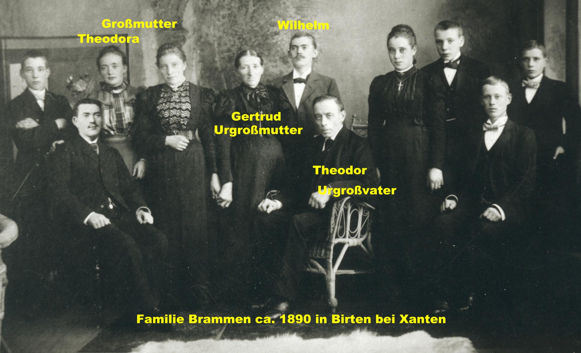 3 Familie Brammen ca 1890 beschriftet.JPG (258343 Byte)